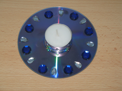 CD teelichthalter